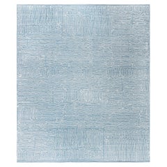 Contemporary Seidenwollteppich von Doris Leslie Blau