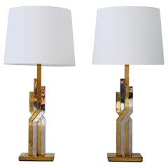 Sculptural Floor Lamps designed by Svend Aage Holm Sorensen, 1960s, Denmark