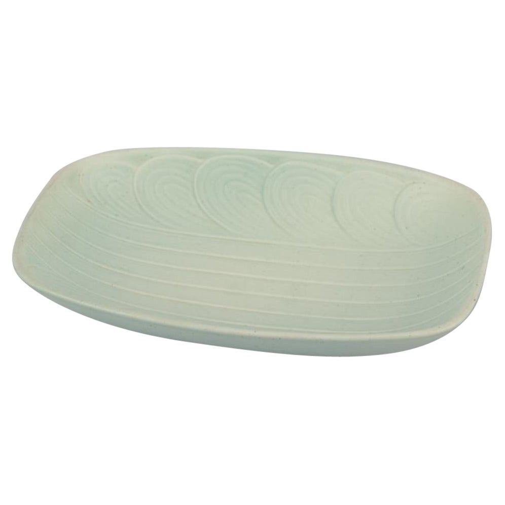Rörstrand, Sweden. Large ceramic bowl in a modernist design.