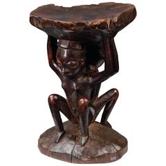 Figural Stool, Pende Culture, Republic of Congo, Late 20th Century 4