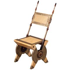 Single Chair by Carlo Bugatti, Italy, Milan, circa 1900 11
