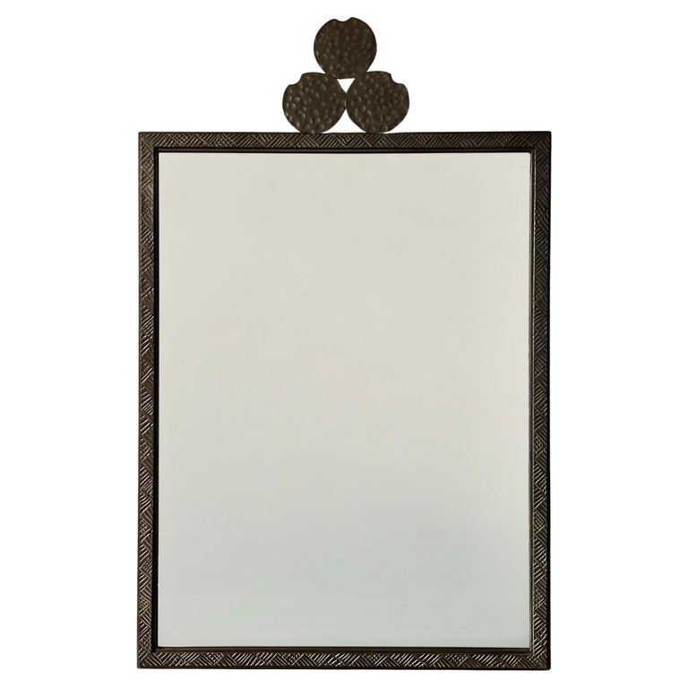 French Wrought-Iron Mirror, 1920s, offered by Kulik Selzer