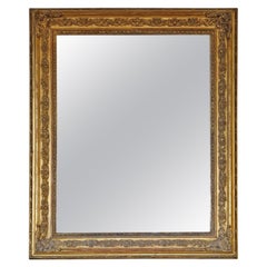 Antique 19th Century Large Gilt Wall Mirror – High-Quality Ornate Vintage Mirror