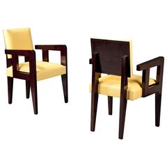 Pair of Armchairs by André Sornay, France 'Lyon,' 1930s 3