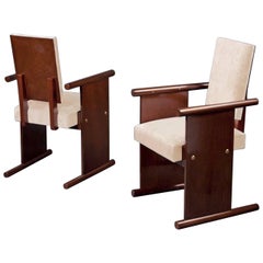 Pair of Armchairs by André Sornay, France, Lyon, circa 1935