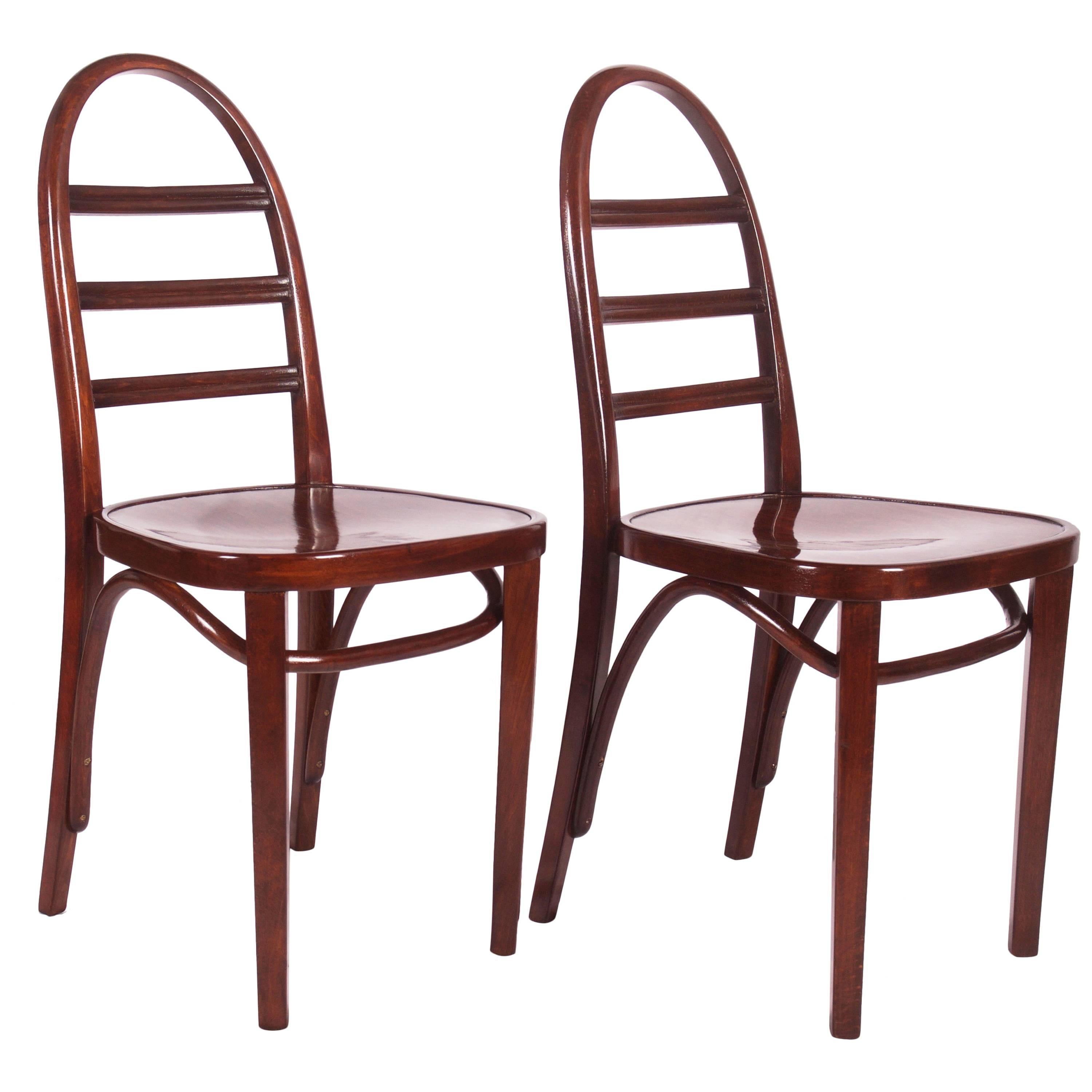 Pair of Art Deco Thonet Chairs