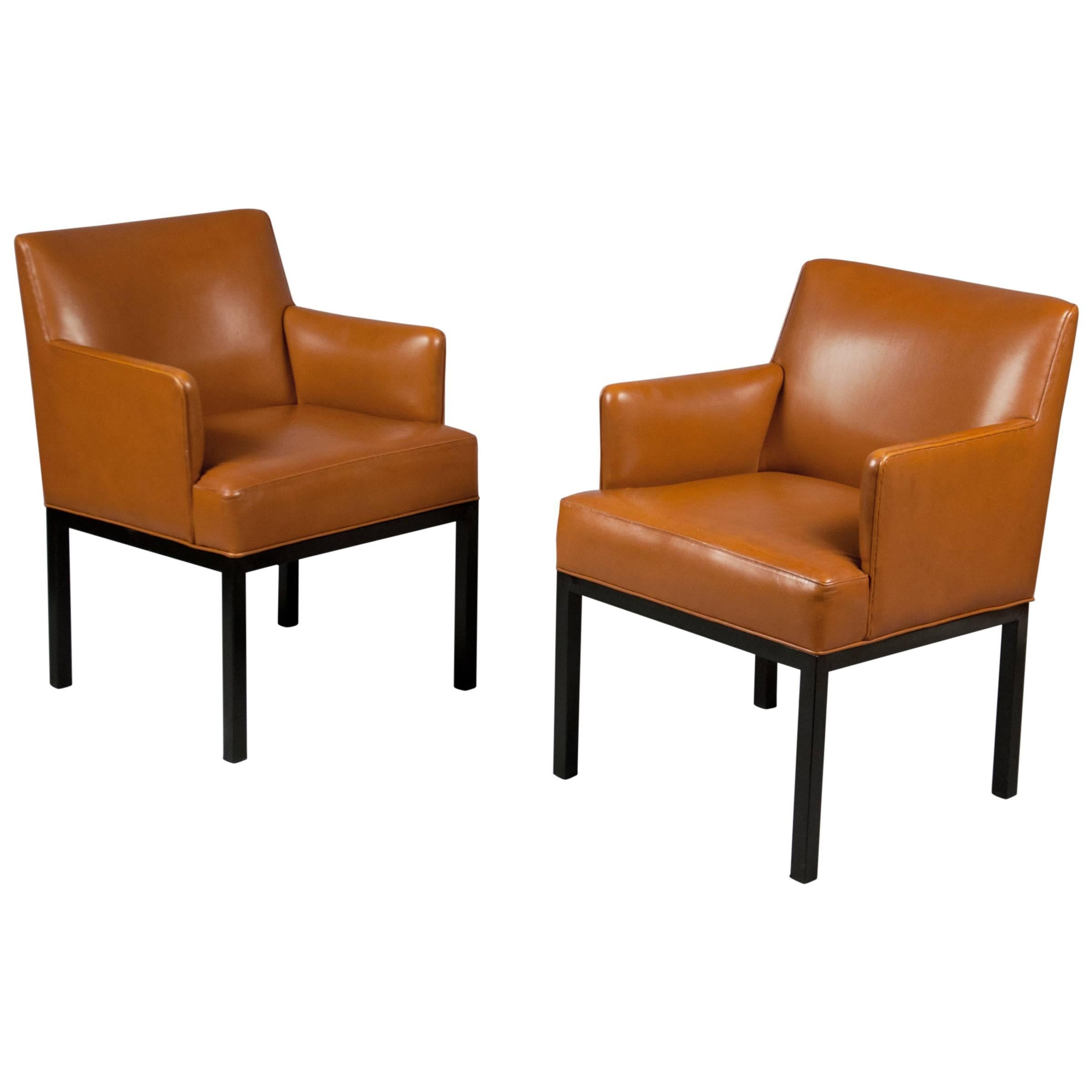 Pair of Armchairs by Jules Wabbes, Mobilier Universal Edition, Belgium