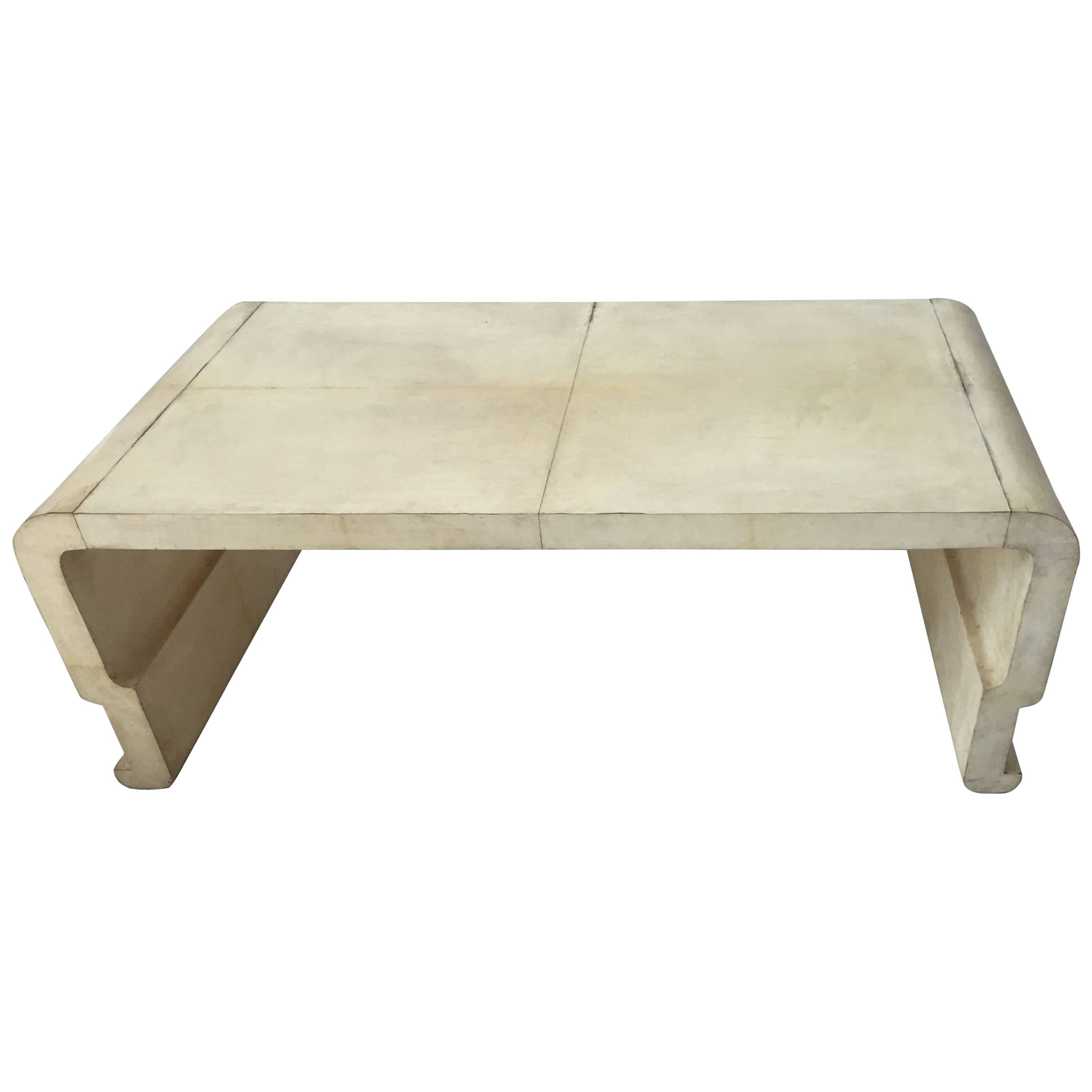 Italian Parchment Coffee Table