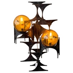 Brutalist Sconce by Marc Weinstein, USA 1960’s