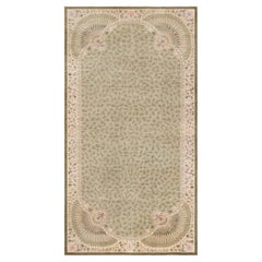 Doris Leslie Blau Vintage Chinese Botanic Handmade Wool Rug
