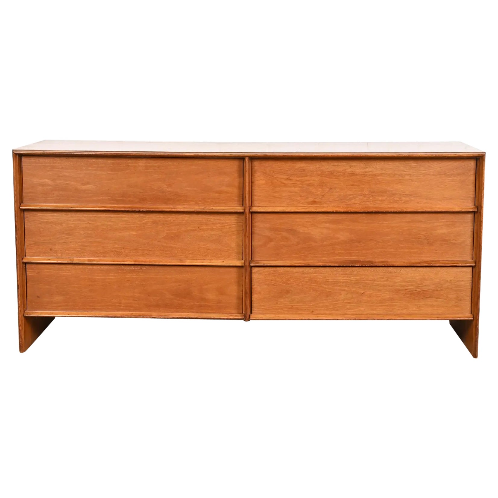 Robsjohn-Gibbings for Widdicomb Mid-Century Modern Walnut Dresser, 1950s