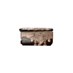 Caja de lava gorda WGP de West German Pottery de mediados de siglo con tapa, años 60