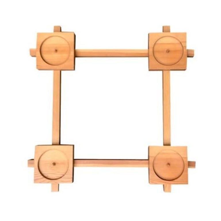 Chandelier scandinave brutaliste du milieu du siècle dernier, années 1960