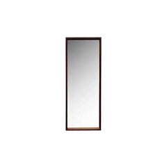 Mid-Century German Minimalist Teak Mirror from Zier-Form, 1960s
