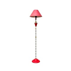 Vintage French Floor Lamp from Olivier Villatte, 1980s