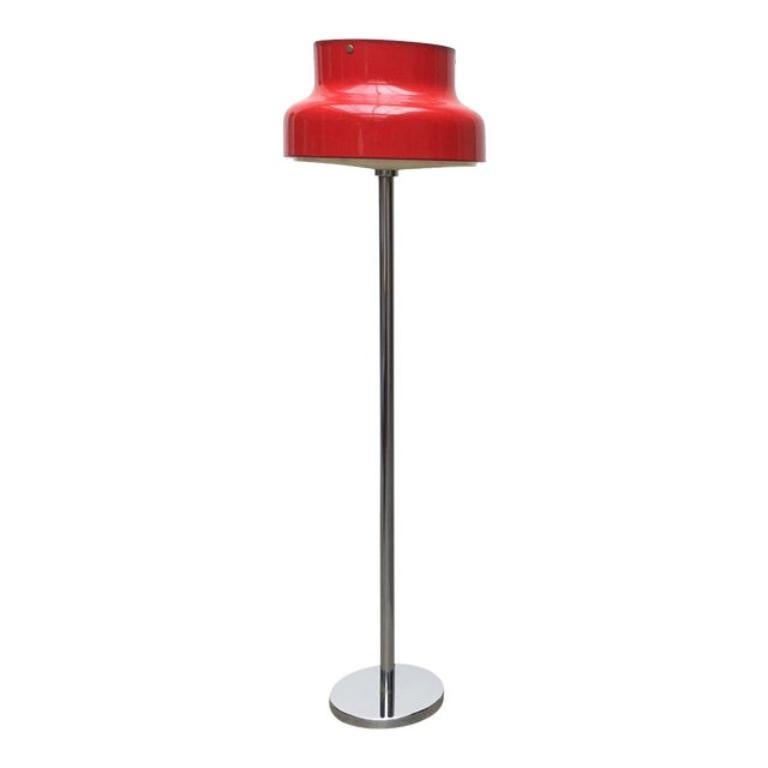 Lampada da terra Bumling svedese di metà secolo di Anders Pehrson per Ateljé Lyktan, anni '70