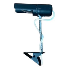 Mid-Century Minimalist Clamp Table Lamp, 1960s