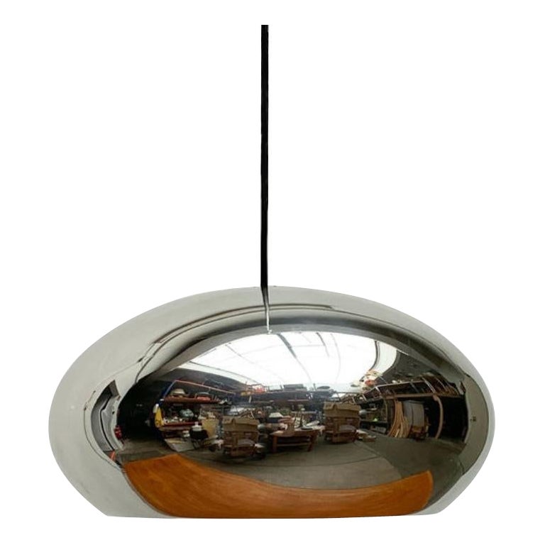 Mid-Century Danish Medio Pendant Lamp by Jo Hammerborg for Fog & Mørup, 1960s For Sale