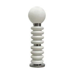 Mid-Century Space Age Glass Floor Lamp by Carlo Nason for JBS, 1960s