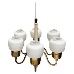 Mid-Century Swedish T526 Chandelier by Hans-Agne Jakobsson, 1960s