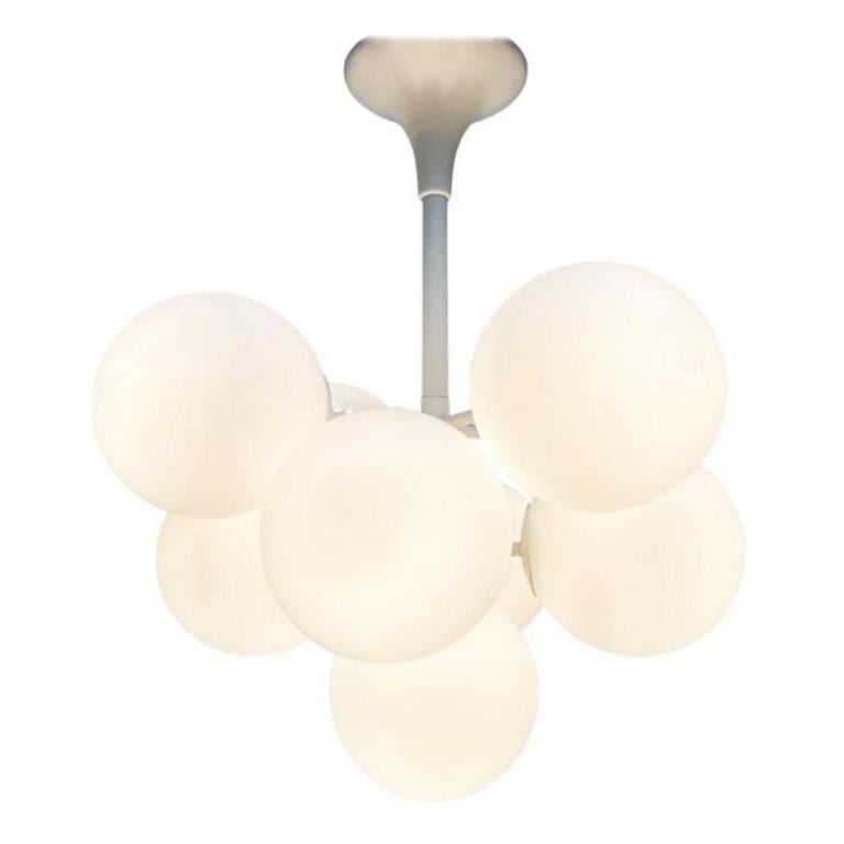 Mid-Century Swiss Space Age Pendant Lamp by E. R. Nele for Temde, 1960s