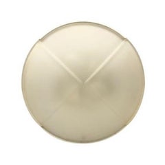 Vintage Postmodern Spanish Glass Ceiling Lamp from Milan Iluminación, 1980s