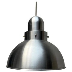 Mid-Century Space Age Minimalist Aluminum Pendant Lamp, 1960s