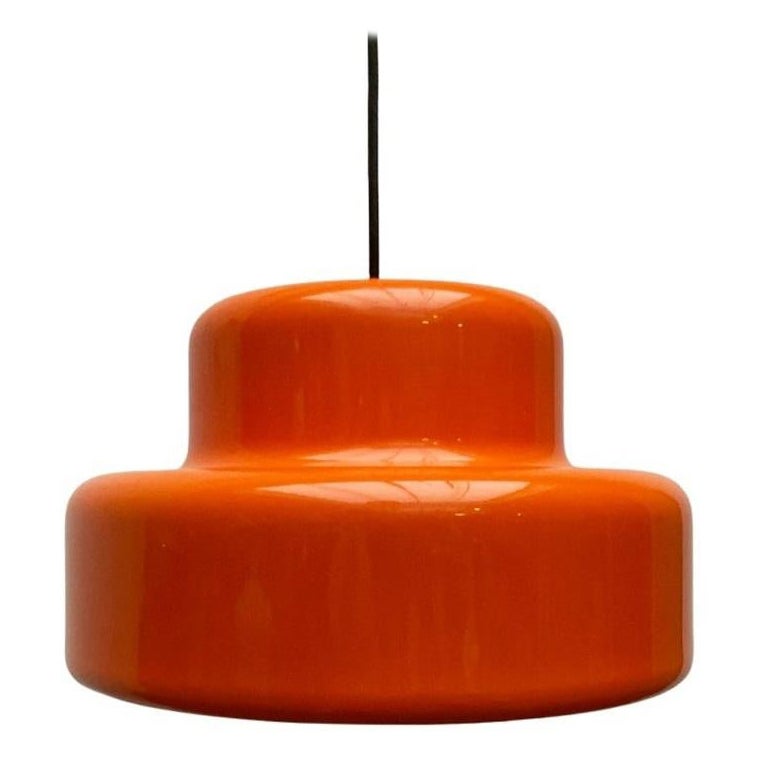 Lampada a sospensione Poker danese di metà secolo di Jo Hammerborg per Fog and Morup, anni '60