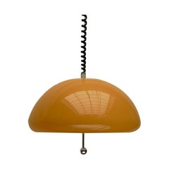 Mid-Century Space Age Cabras Pendant Lamp by Luigi Massoni for Guzzini, 1960s