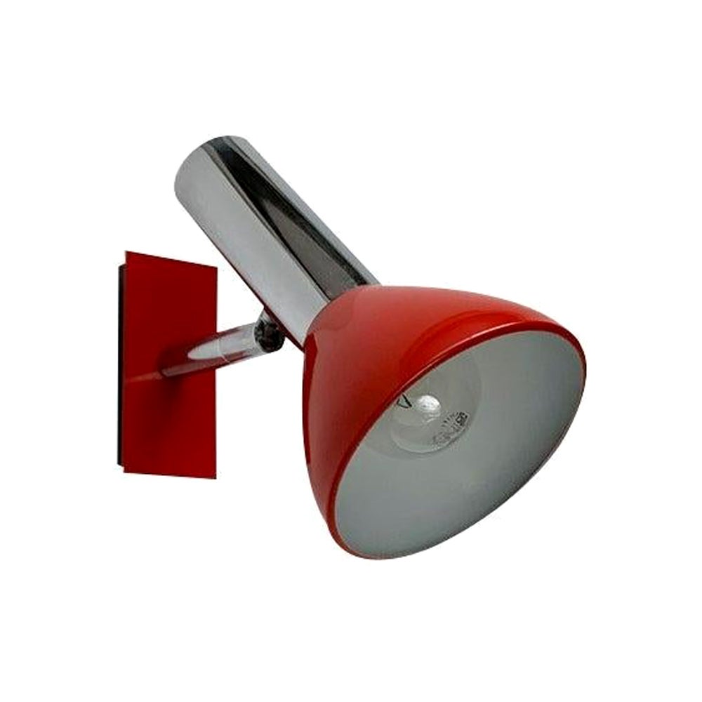 Mid-Century German Space Age Wall Lamp from Hustadt Leuchten, 1960s