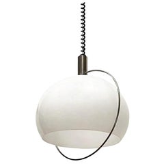 Mid-Century Swiss Space Age Pendant Lamp from Temde, 1960s