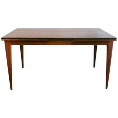 Vintage Rosewood Dining Table by N.O. Moller