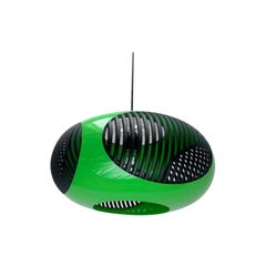 Lampe suspendue UFO de l'ère spatiale attribuée à Luigi Colani, 1970