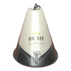 Lampada da tavolo italiana Model On Off di Alberto Meda per Luceplan, anni '90