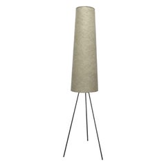 Minimalistische Tripod Cocoon Stehlampe aus der Jahrhundertmitte, 1960er Jahre