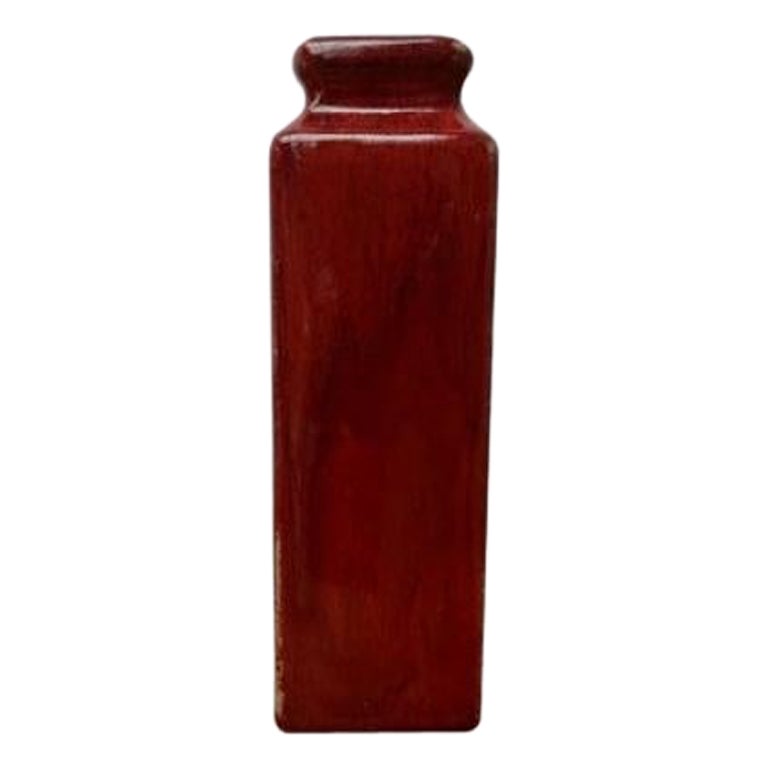 Minimalistische Keramikvase aus der Jahrhundertmitte, 1960er Jahre