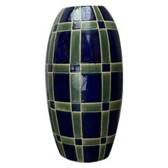 Large Mid-Century German Studio Pottery Floor Vase, 1960s