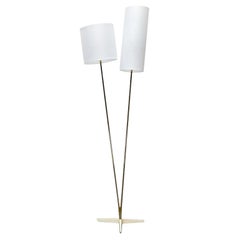 Mid-Century Minimalist Tripod Floor Lamp, 1960s