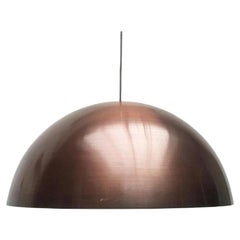 Mid-Century Copper Dome Pendant, 1960s