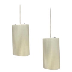 Mid-Century German Plastic Pendant Lamp from Erco, 1960s