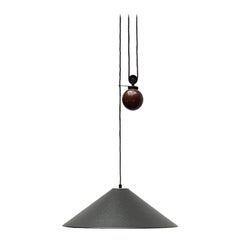 Postmodern Italian Pendant Lamp by Enzo Mari & Giancarlo Fassina, 1970s