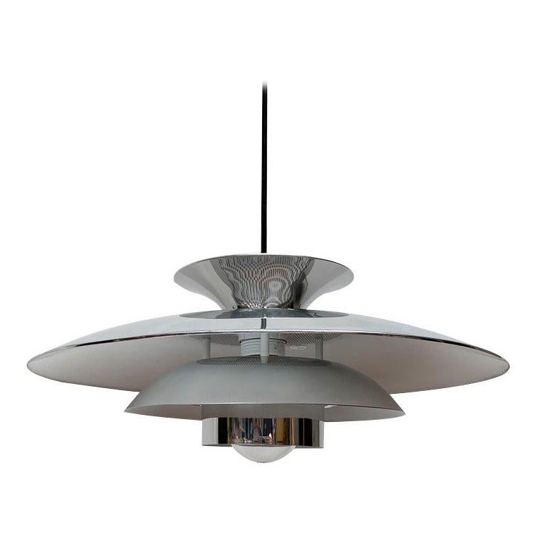 Mid-Century Danish Space Age Pendant from Lyskaer, 1970s