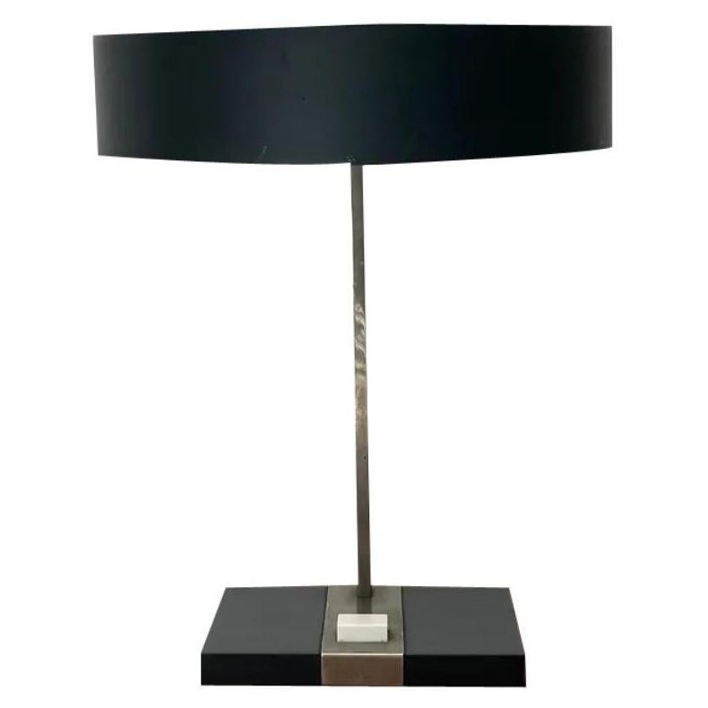 Lampada da tavolo tedesca minimalista di metà secolo di Hillebrand, anni '60
