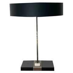 Lampada da tavolo tedesca minimalista di metà secolo di Hillebrand, anni '60