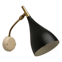 Lampada da parete tedesca di metà secolo di Cosack