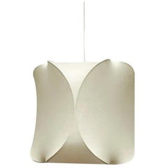 Mid-Century German Cocoon Pendant Lamp from Goldkant Leuchten, 1960s