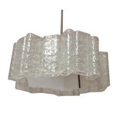 Mid-Century German Space Age Chandelier from Doria Leuchten, 1960