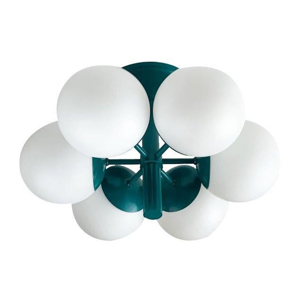 Set di 2 lampade da soffitto della metà del secolo scorso di Kaiser Leuchten, 1960