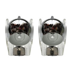 Set di 2 lampade da parete tedesche Model 540 nello stile di Gino Sarfatti, anni '60