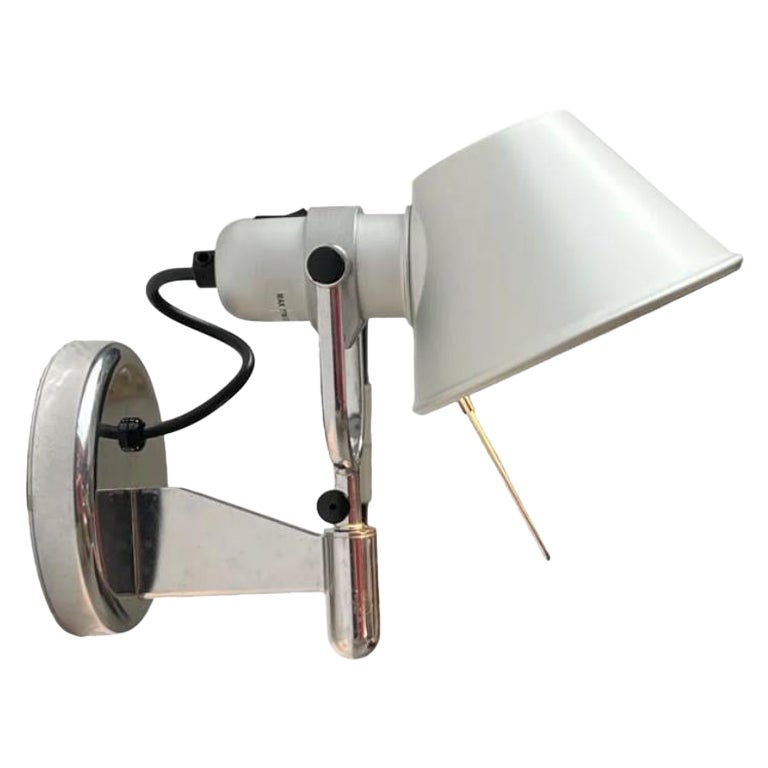 Juego de 2 lámparas de pared italianas Tolomeo Faretto para Artemide